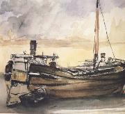 Edouard Manet Le peniche (mk40) oil on canvas